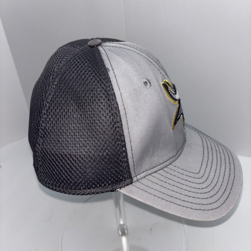 Minnesota Vikings NFL New Era 39THIRTY Cap‎ Gray Black Stretch Fit Hat med/lg - Picture 2 of 7